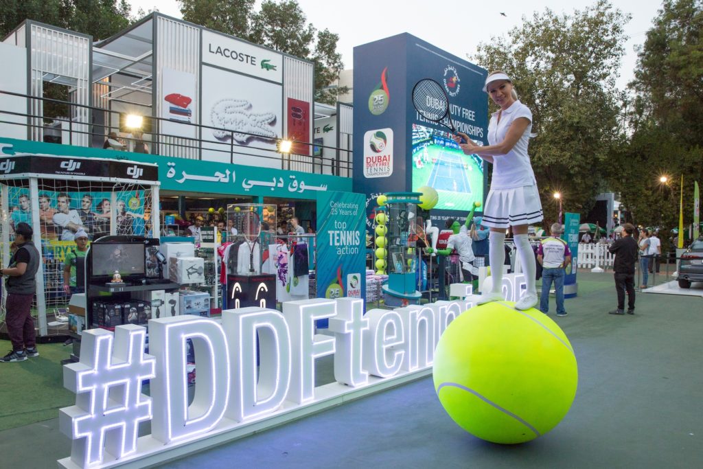 Stadium Dubai Duty Free Tennis Championships