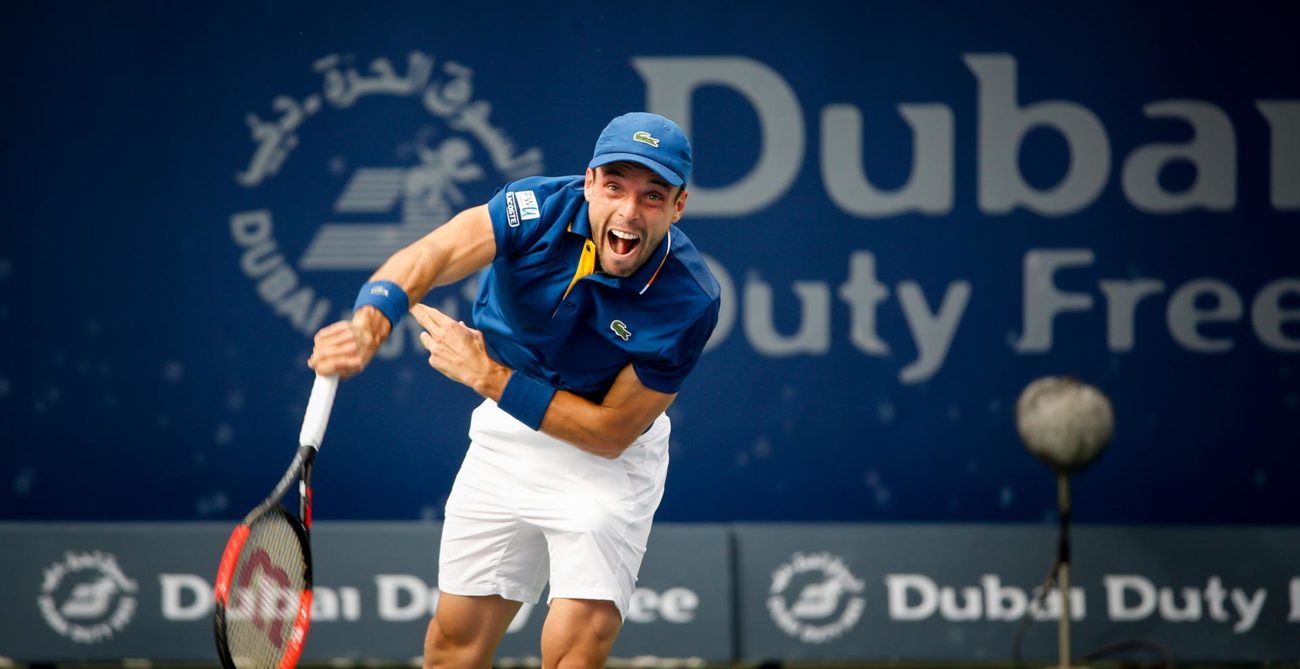 Malek Jaziri Press Conference Dubai Duty Free Tennis Championships