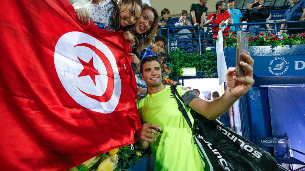 Malek Jaziri retires from professional tennis at the Dubai Duty Free