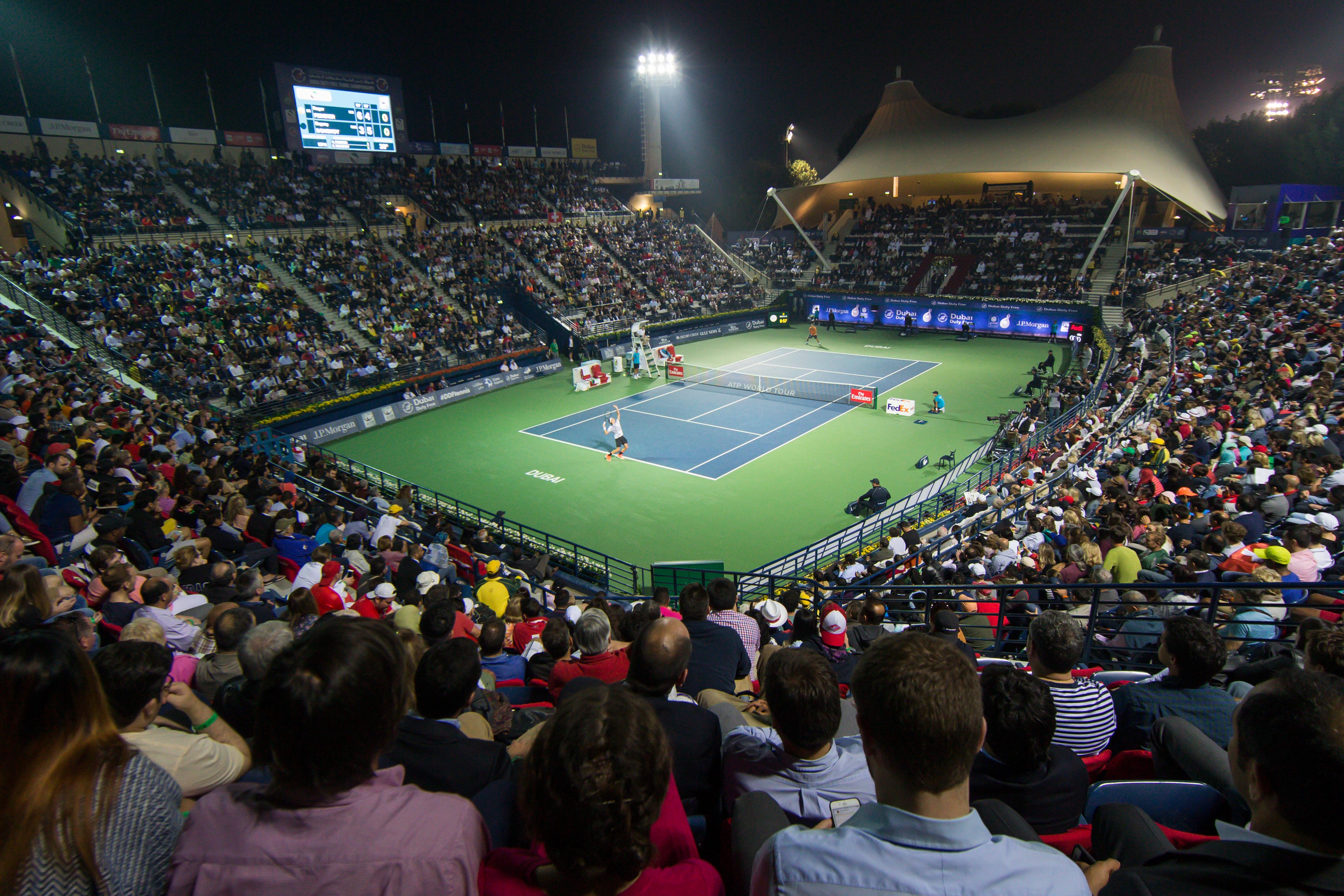 Dubai Tennis 2018 Federer Donskoy