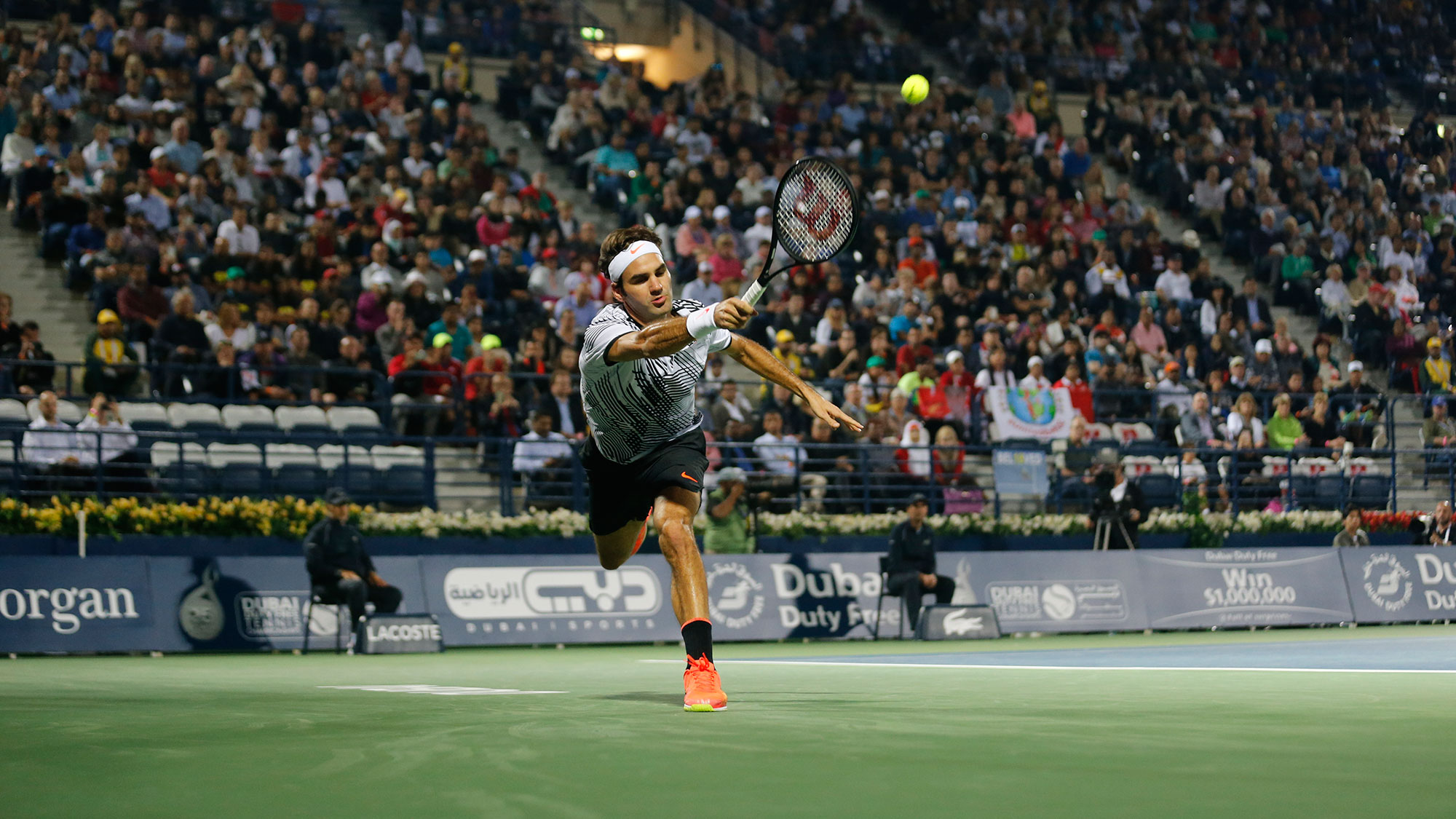 Dubai Tennis Roger Federer