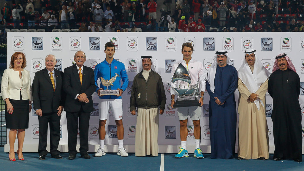 Photo of Dubai 2015 Men's Trophy Ceremony