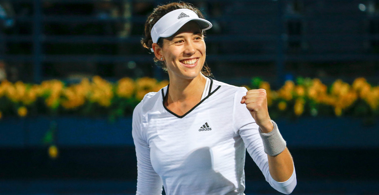 Muguruza defeats gritty Mertens to advance to Dubai final