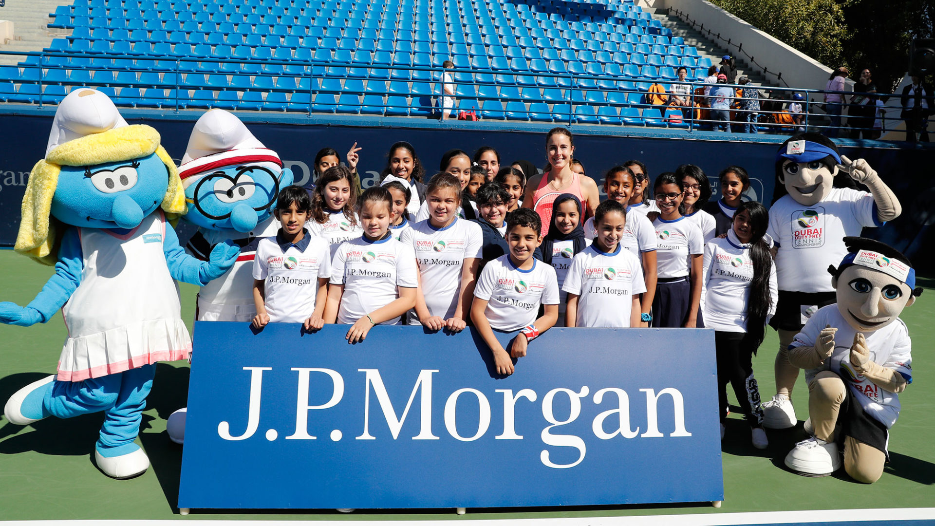 J.P. Kids’ Day with Aliaksandra Sasnovich and Alizé