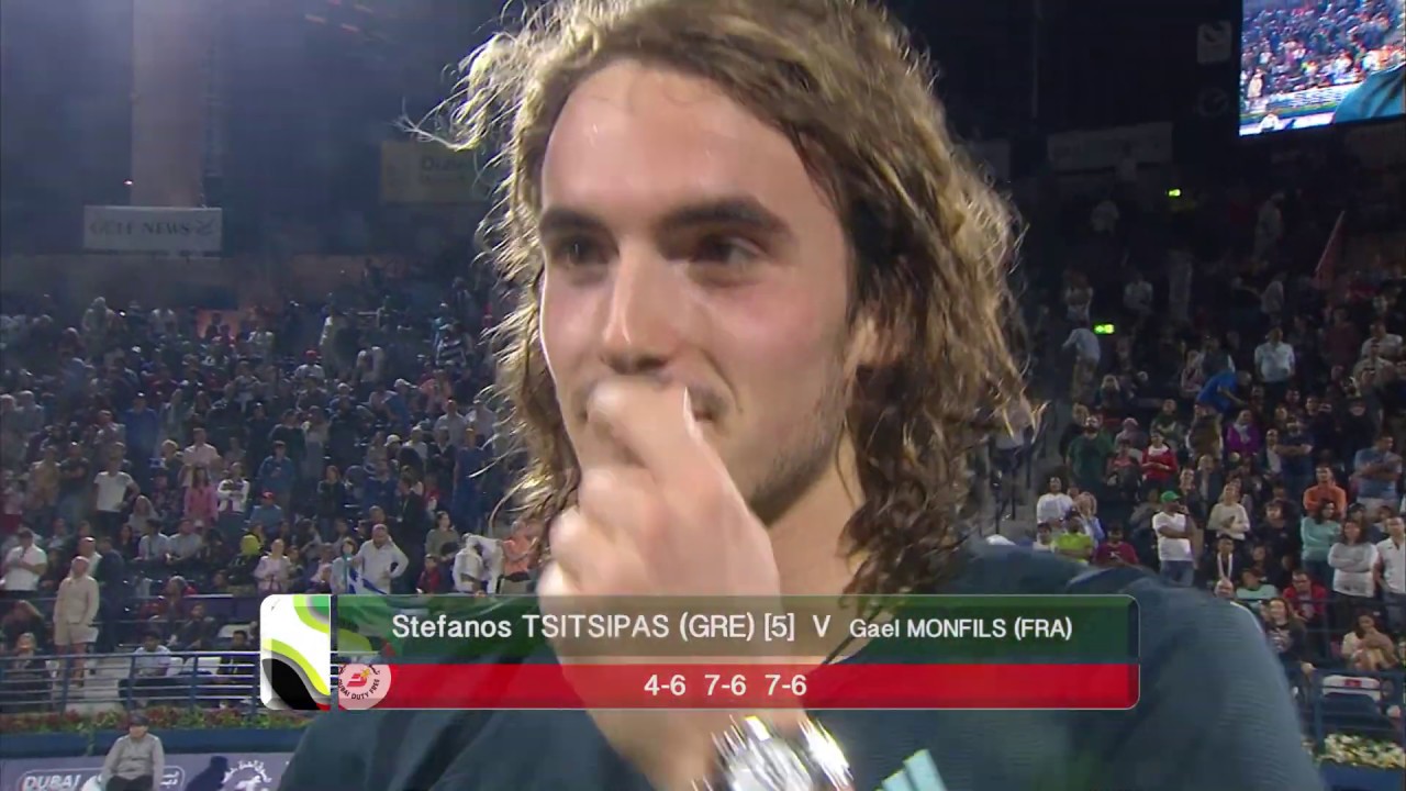 Post-Match Interview: Stefanos Tsitsipas (SFs) Dubai Duty Free Tennis ...