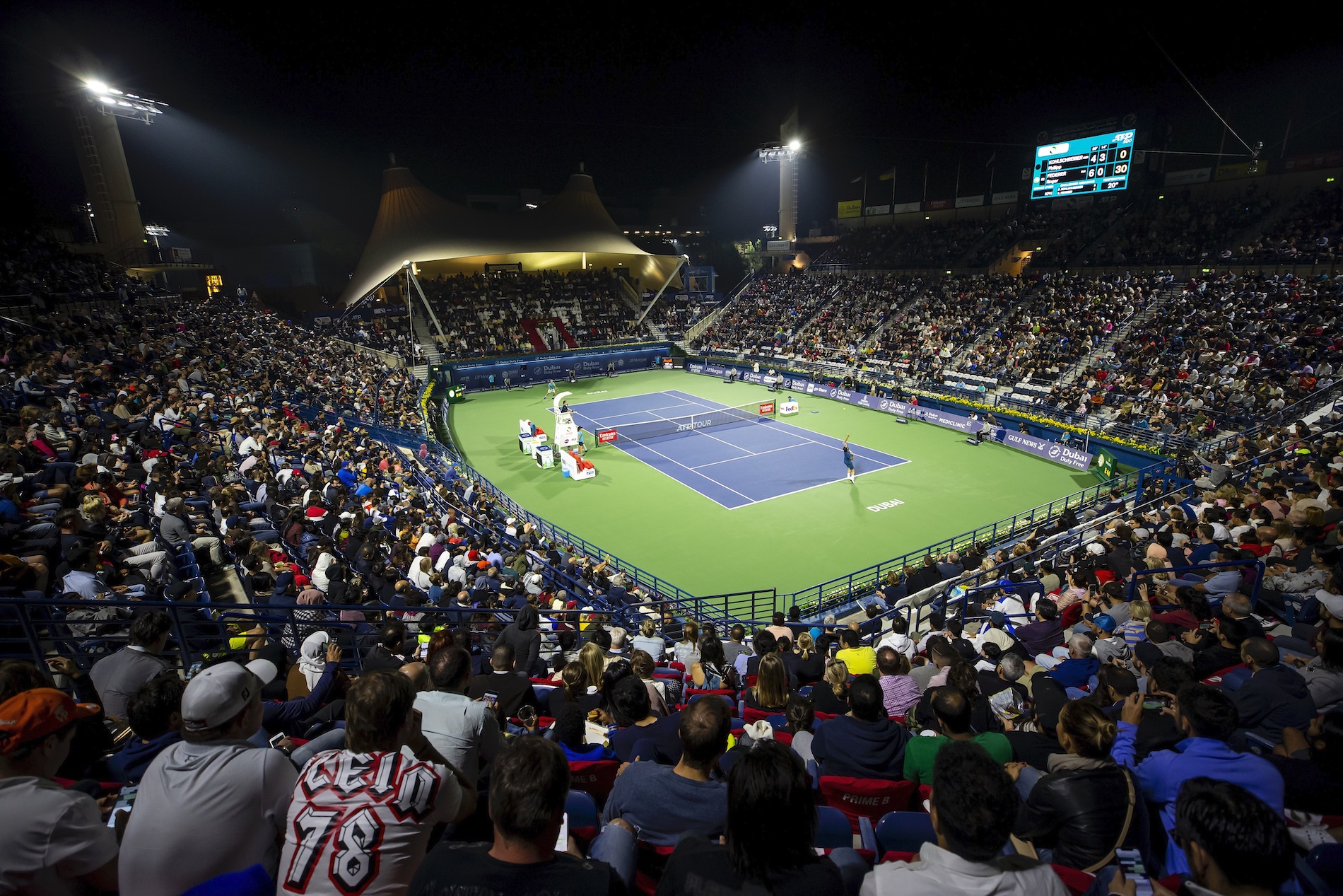 Could Dubai Be the Site of an Underwater Tennis Court?