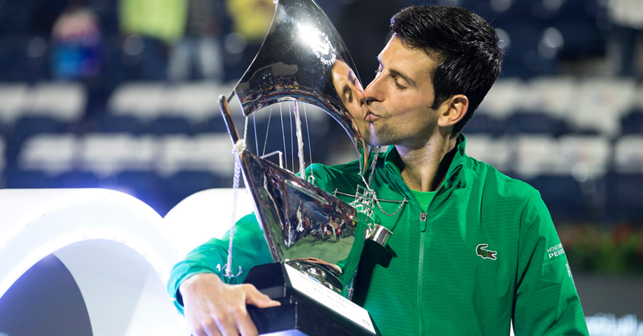 Djokovic trophy 2020