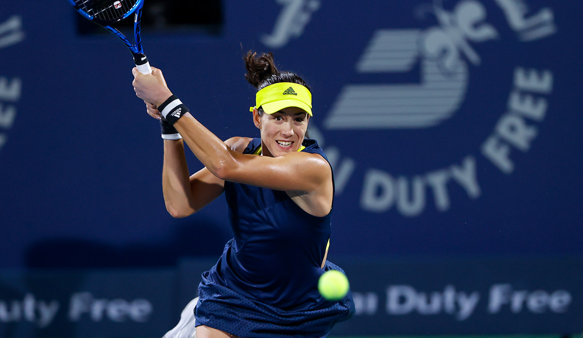 Garbine Muguruza Begins Her Bid For Dubai Duty Free Tennis ...