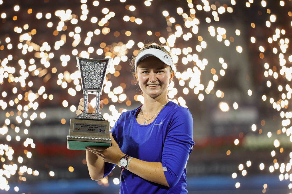 Muguruza wins WTA Dubai Tennis Championships after beating Krejcikova