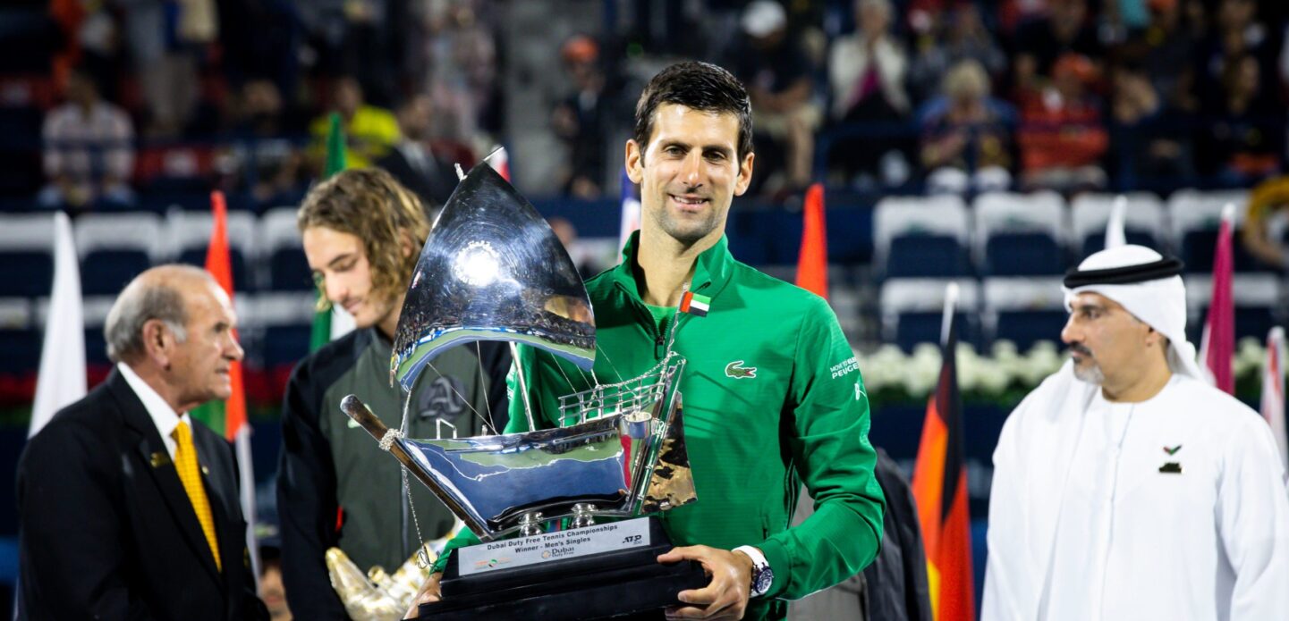 Djokovic 2020 Singles Champion Dubai