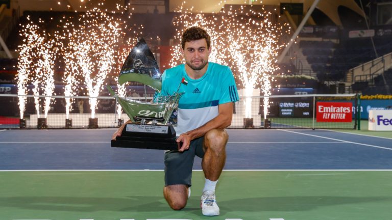 Harris creates history, sets up Dubai Open final vs Karatsev - GulfToday