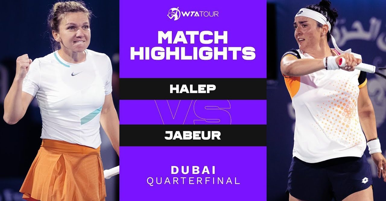 Muguruza and Jabeur edge to victory at Dubai Duty Free Tennis