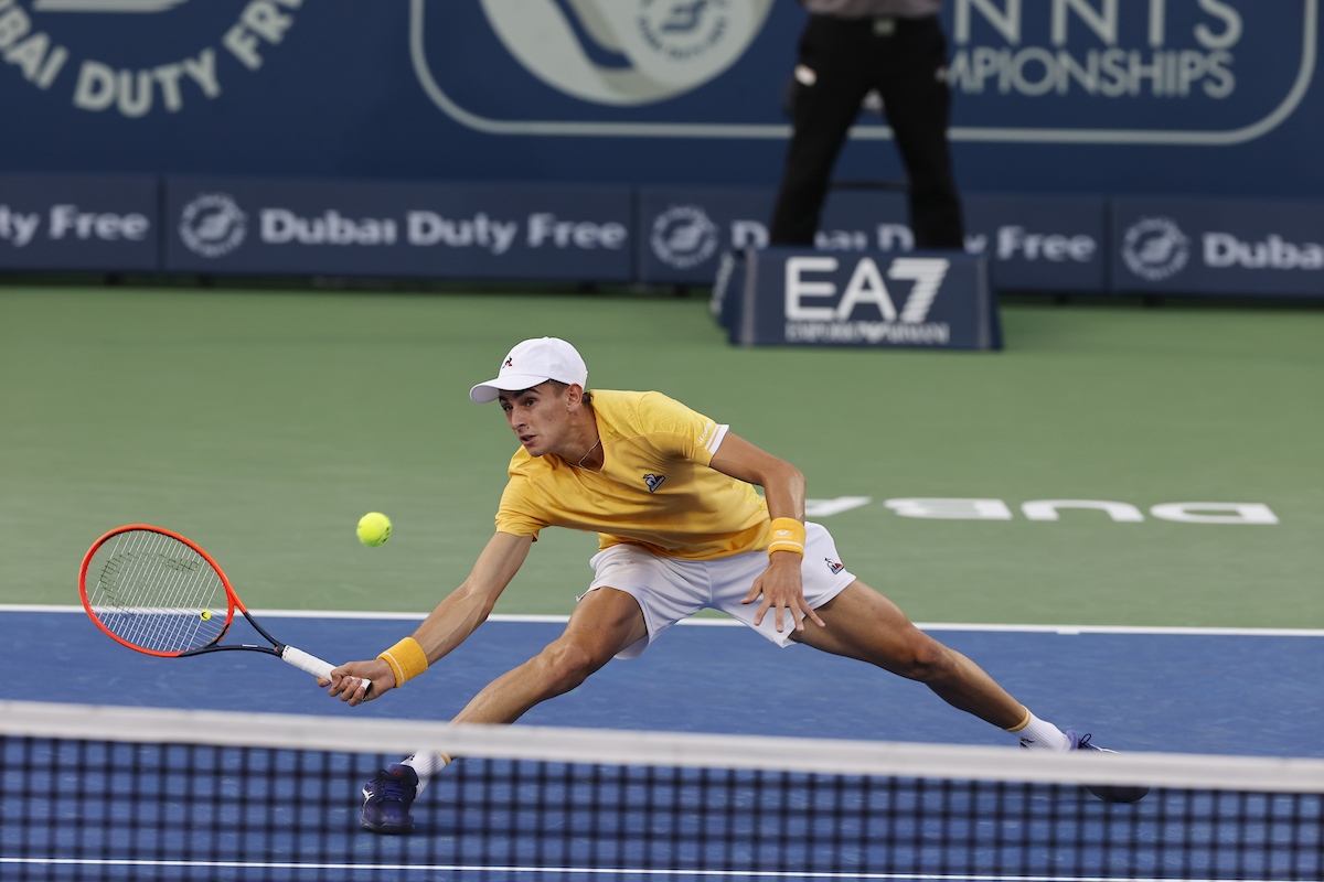 Auger-Aliassime, Coric advance; Khachanov falls on Day 2 of 2023 Dubai Duty  Free Tennis Championships - Dubai Duty Free Tennis Championships