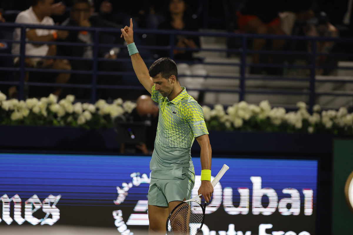 Novak Djokovic - Post Match Interview - R1 - Dubai Duty Free Tennis  Championships 2023 