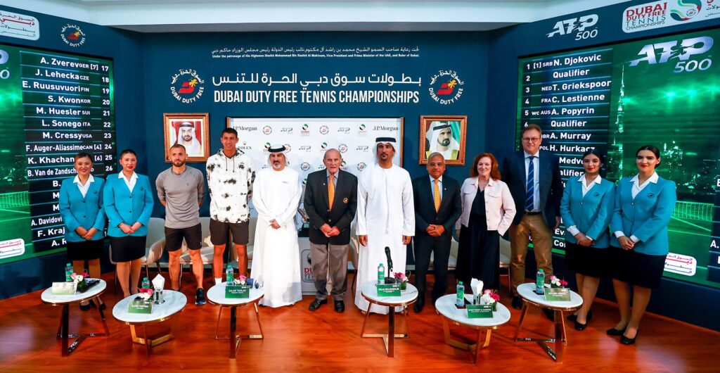 Dubai Tennis Championships 2023 schedule