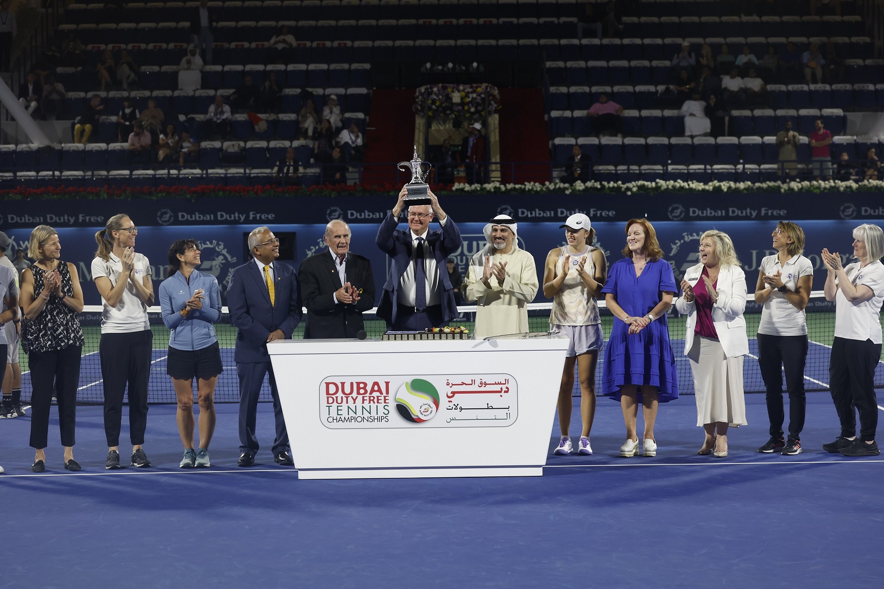Dubai Duty Free Tennis Championships honours WTA on its 50th