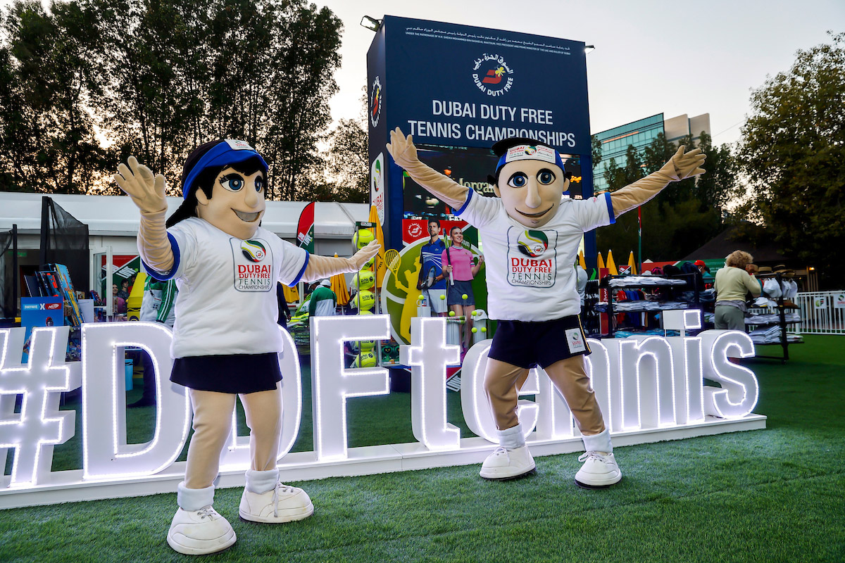 Finishing touches: Dubai Duty Free Tennis Stadium is resurfaced and ready  to welcome the world - Dubai Duty Free Tennis Championships