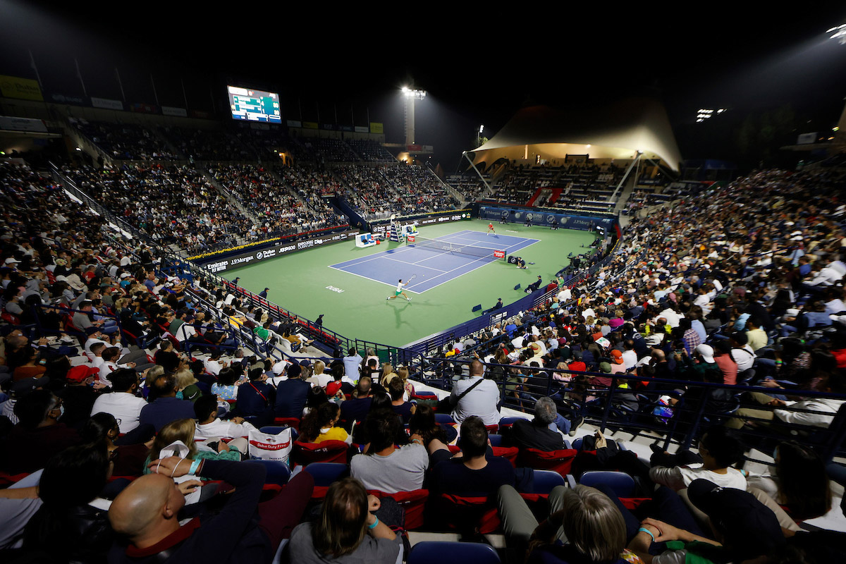 Stadium - Dubai Duty Free Tennis Championships