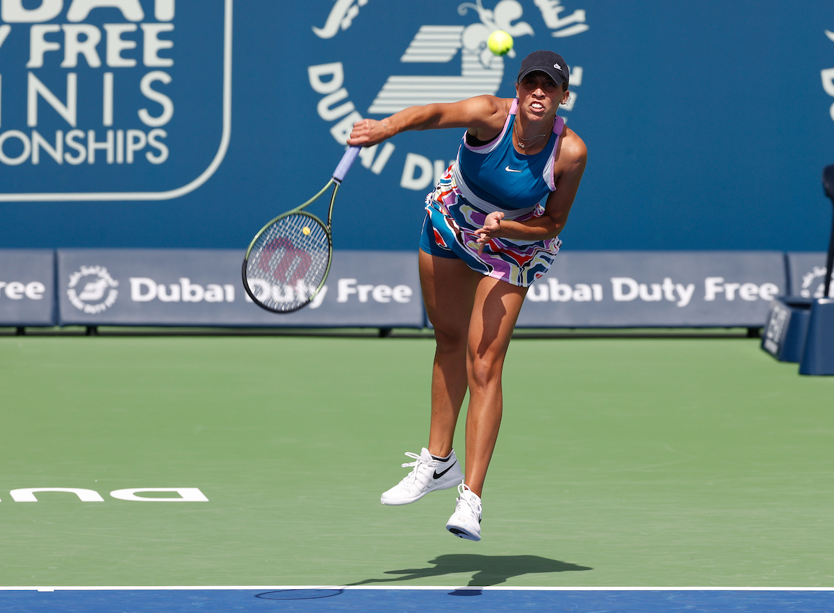 Madison Keys USA Tennis Dubai Tennis Championships 2023 WTA Dubai