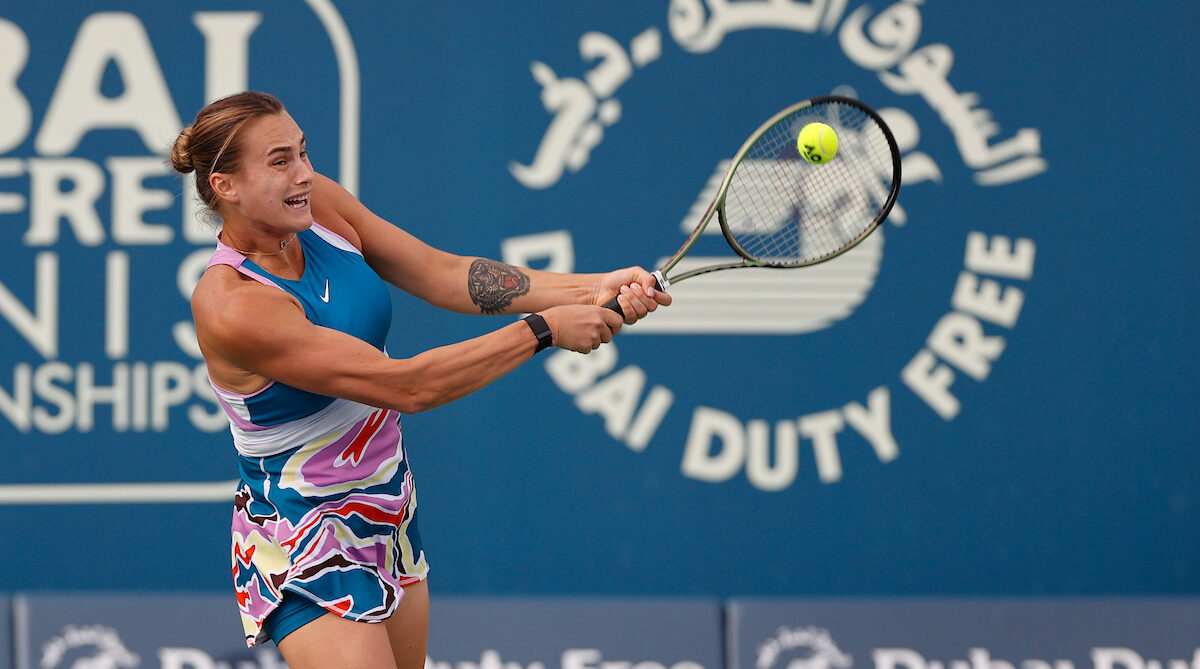 Jelena Ostapenko stuns Simona Halep to reach final of Dubai Duty Free  Tennis Championships