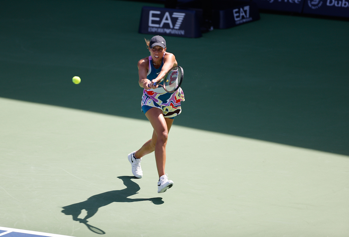 Madison Keys USA Tennis Dubai Tennis Championships 2023 WTA Dubai