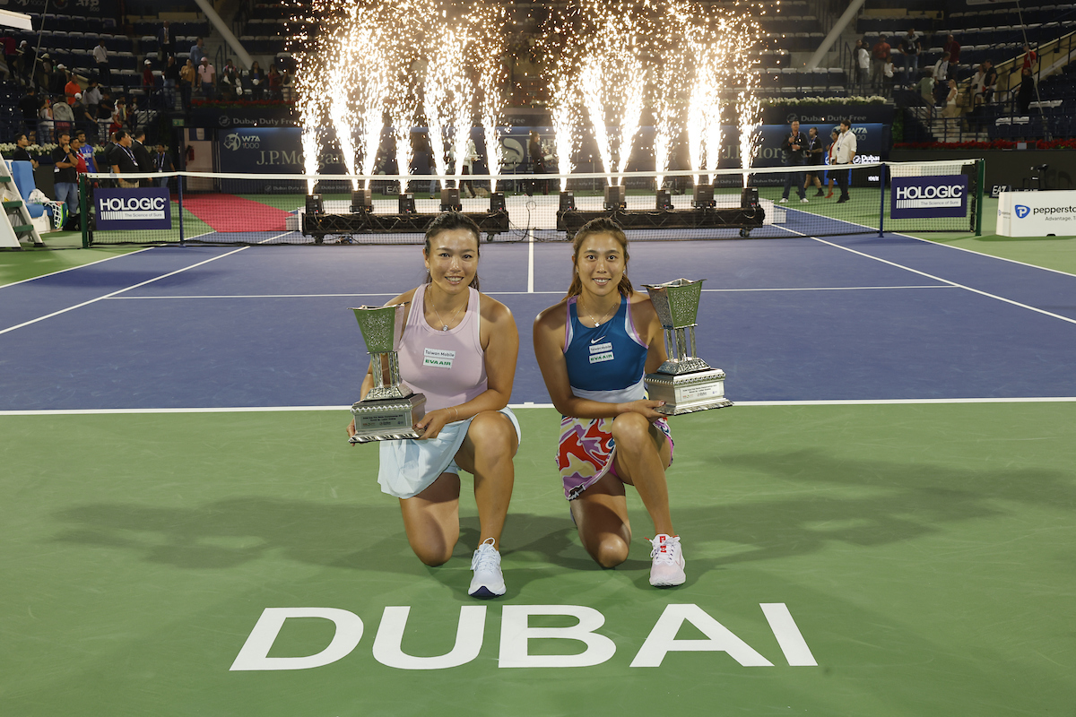 In pictures: Opening day of WTA women's Dubai Duty Free Tennis