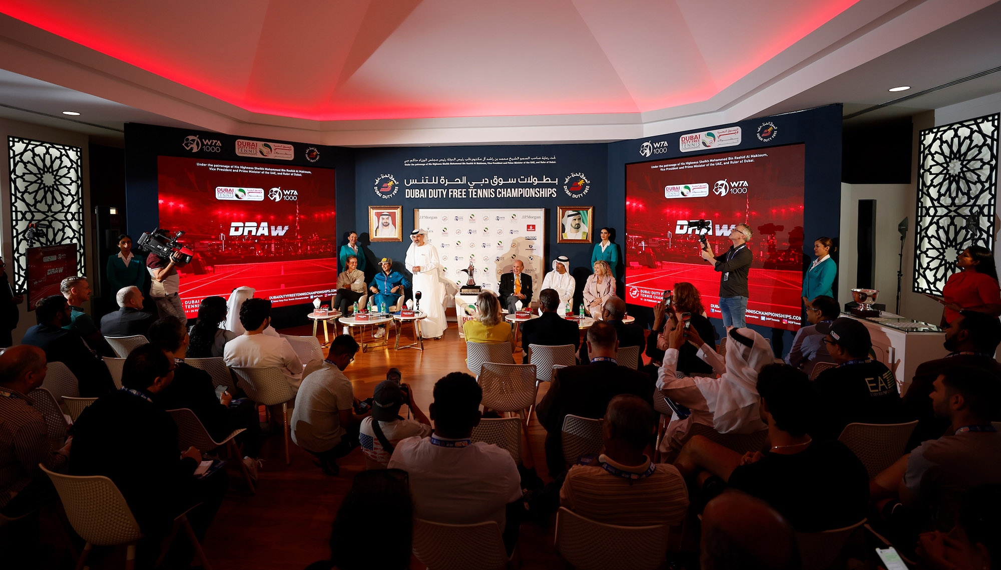 Photos: WTA Draw Ceremony - Dubai Duty Free Tennis Championships