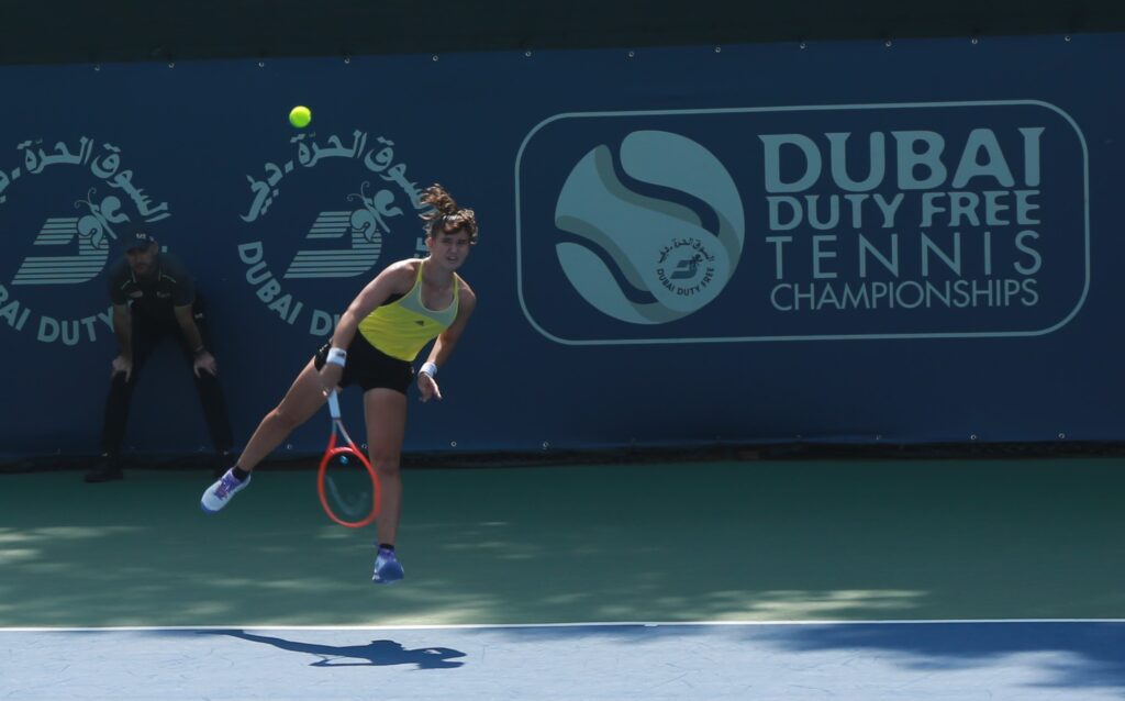 Dubai-born Stefania Bojica makes history with win at Dubai Duty Free Tennis Championships