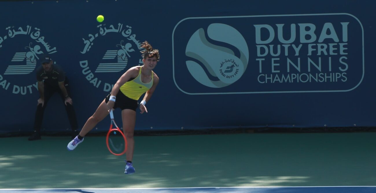 Dubai-born Stefania Bojica makes history with win at Dubai Duty Free Tennis Championships