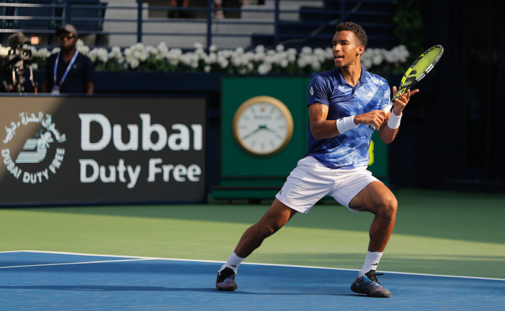 Auger-Aliassime, Coric advance; Khachanov falls on Day 2 of 2023 Dubai Duty  Free Tennis Championships - Dubai Duty Free Tennis Championships