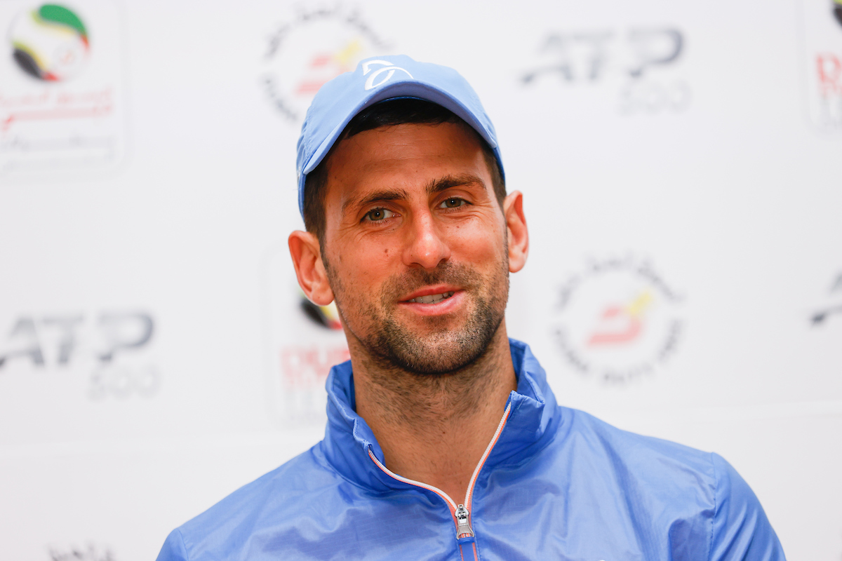 Novak Djokovic – Press Conference - Dubai Duty Free Tennis