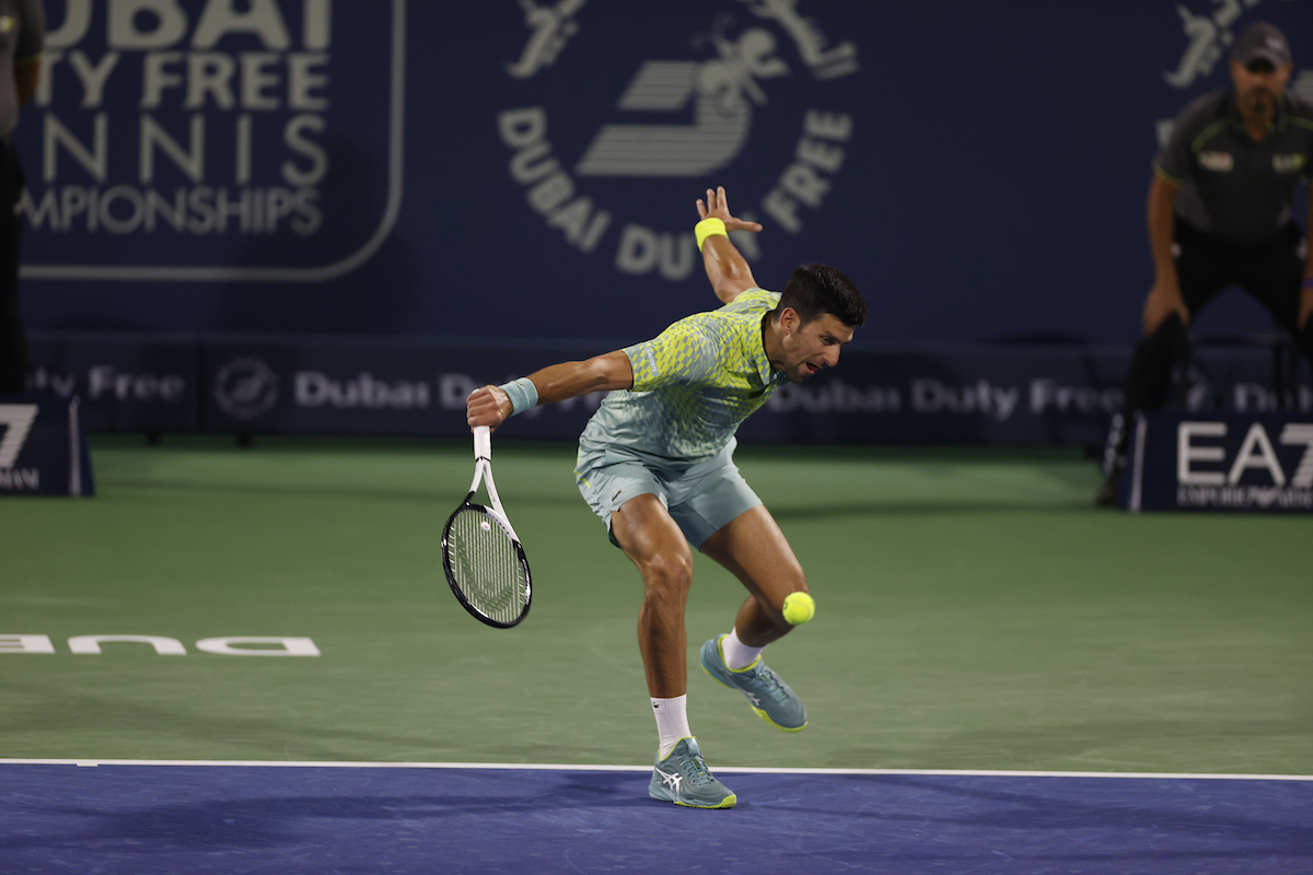 Djokovic Continues Perfect 2023 Beating Hurkacz in Dubai