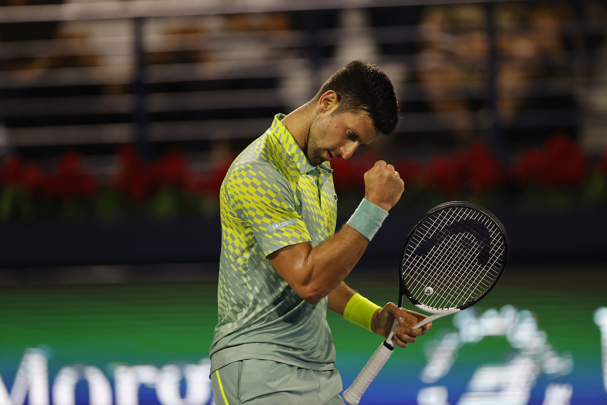 Highlights Djokovic vs. Hurkacz QF 2023 Dubai Duty Free Tennis