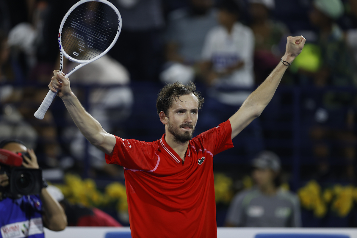 Daniil Medvedev Wins Dubai Tennis Championships 2023 Title; Completes  Hard-Court Hat-Trick By Beating Andrey Rublev in Final