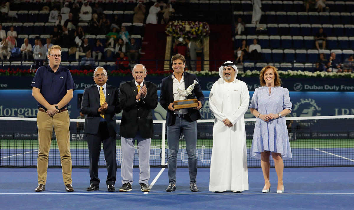 Forbigående orm Interconnect Dubai Duty Free Tennis Championships