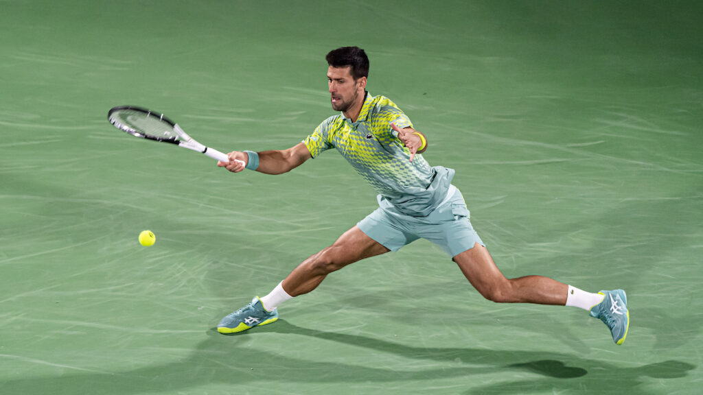 DJOKOVIC vs MACHAC, Dubai Championships 2023