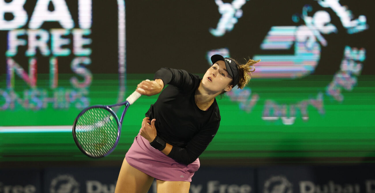 Anna Kalinskaya – QF Press Conference – 2024 Dubai Duty Free Tennis ...