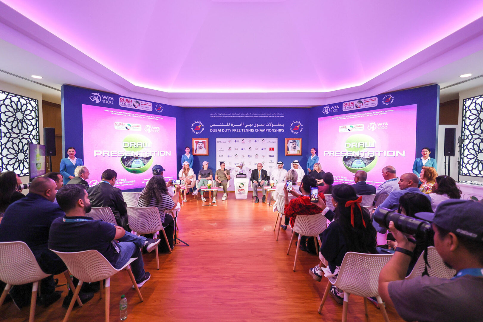 WTA stars set to collide as draw made for 2024 Dubai Duty Free Tennis