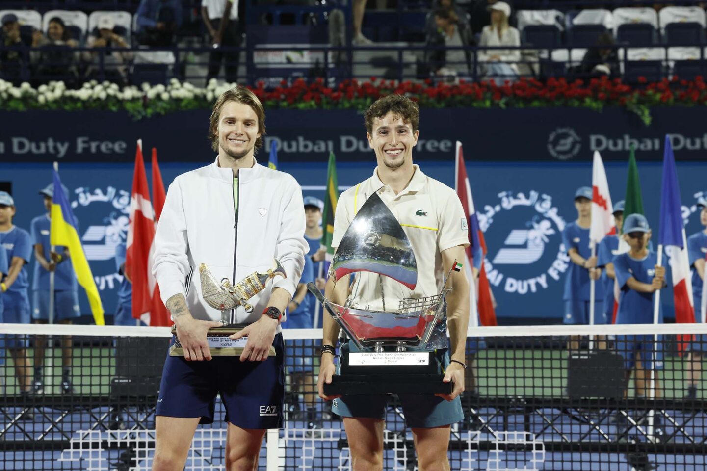 Humbert dominates Bublik to seal glory at 2024 Dubai Duty Free Tennis