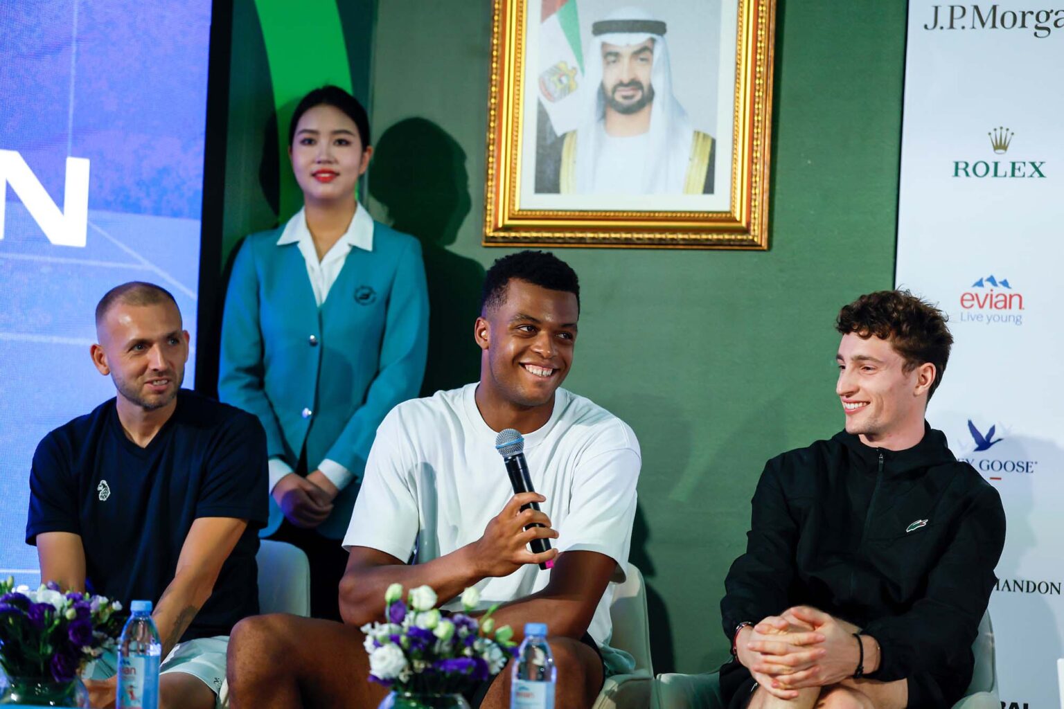 Watch Humbert, Mpetshi Perricard, Evans at ATP draw ceremony at 2025 Dubai Duty Free Tennis