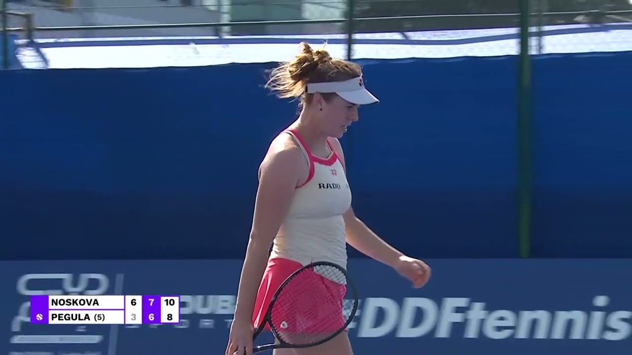 Highlights Dubai R3 Linda Noskova vs. Jessica Pegula 2025 Dubai