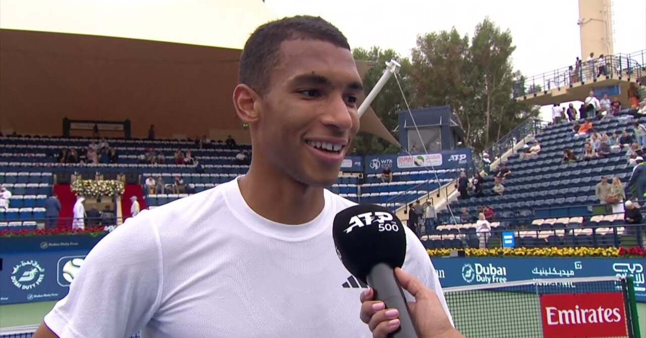 Post-Match Interview with Felix Auger-Aliassime at the 2025 Dubai Duty Free Tennis Championships