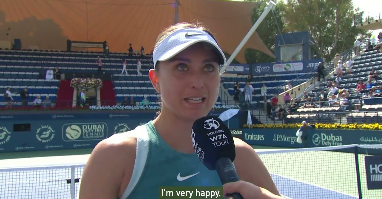 Paula Badosa post match interview