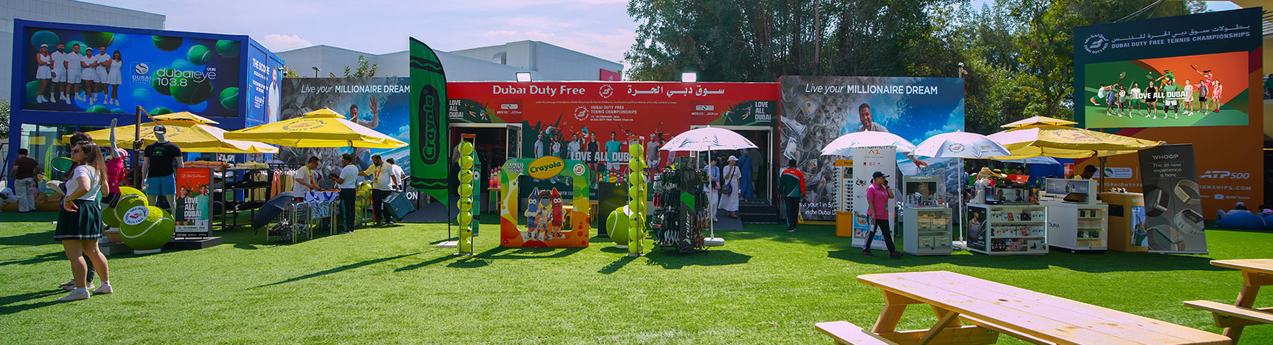 Dubai Duty Free tennis shop