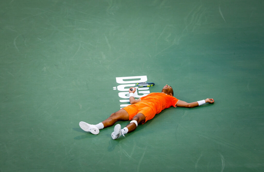 Felix Auger-Aliassime in Dubai