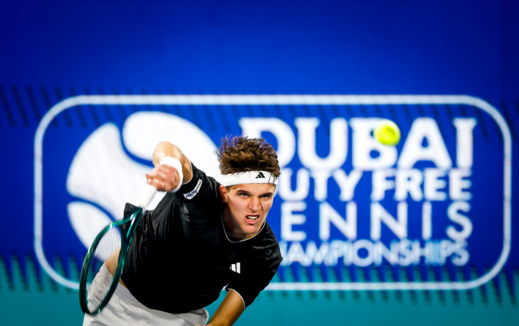 Jakub Mensik in Dubai