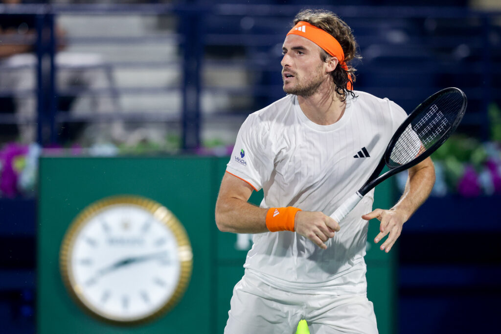 Stefanos Tsitsipas in Dubai
