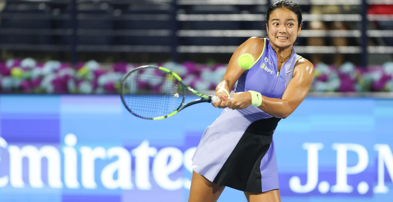 Alexandra Eala in Dubai