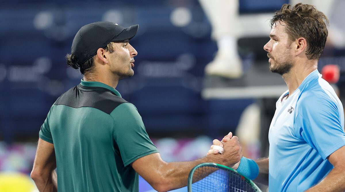 ATP Dubai Duty Free Tennis Championships.ATP Dubai Tennis Championships 2026. STAN WAWRINKA