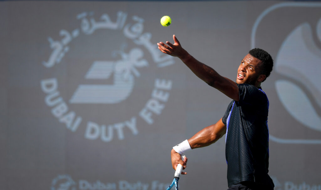 ATP Dubai Duty Free Tennis Championships.ATP Dubai Tennis Championships 2026. Giovanni Mpetshi Perricard